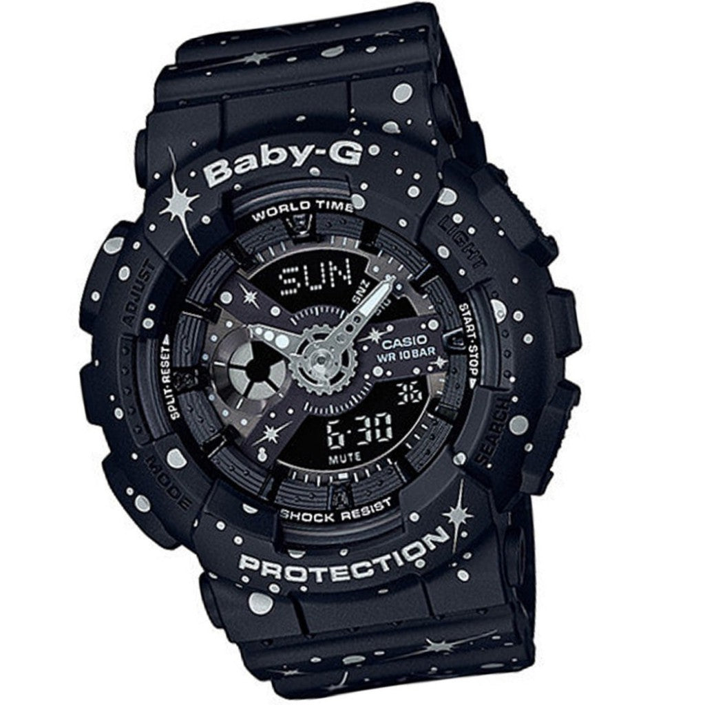 LADIES G-SHOCK TANDEM SERIES (BA-110ST-1ADR)