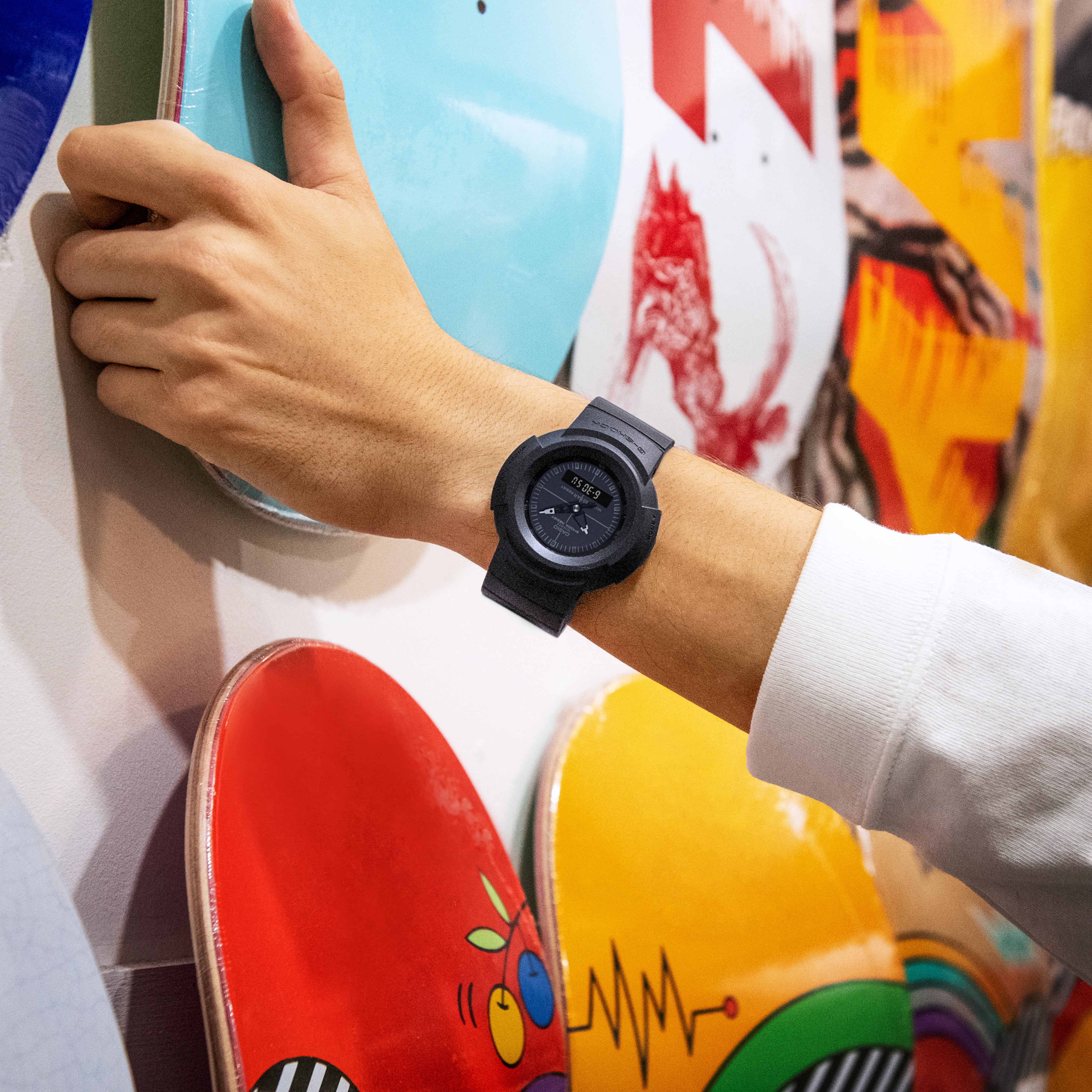 Men's Analog Digital Watch (AW-500BB-1EDR)