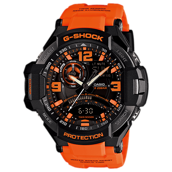 Men's Gravity Master Watch (GA-1000-4ADR)