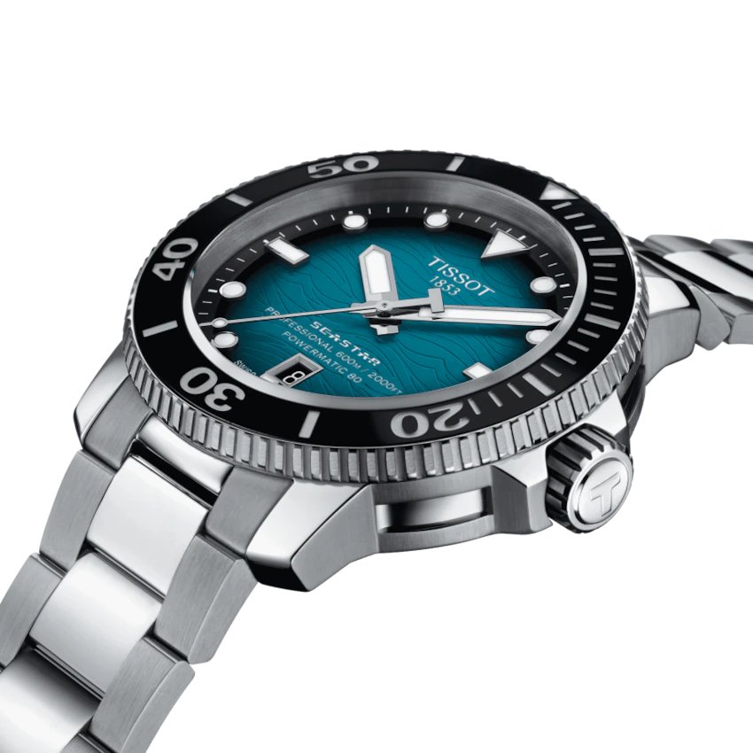 Men's Seastar 2000 Professional Powermatic 80 Watch (T1206071104100)