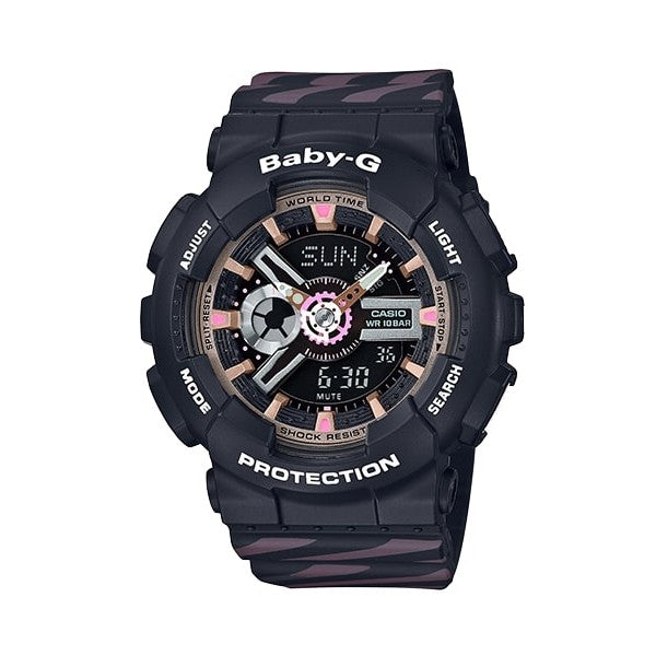 LADIES G-SHOCK TANDEM SERIES (BA-110CH-1ADR)