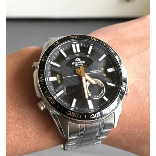 MEN'S EDIFICE WATCH (EFV-C100D-1BVDF)