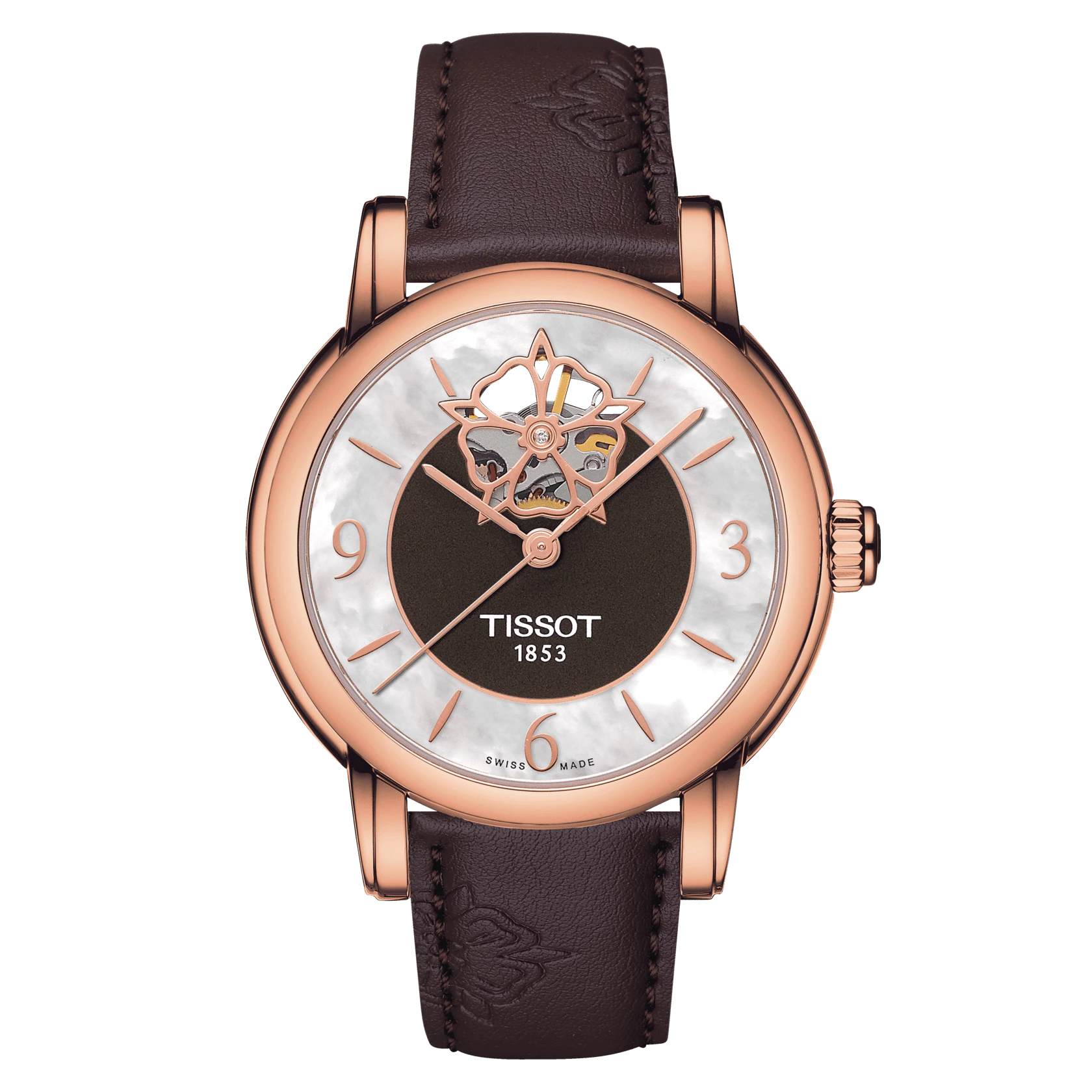 LADIES HEART POWERMATIC 80 WATCH (T0502073711704)