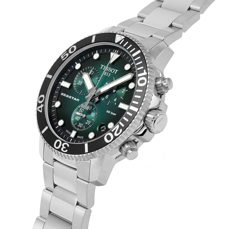 Men's Seastar 1000 Chronograph Watch (T1204171109101)