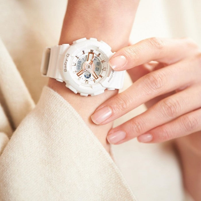 LADIES BABY-G WATCH (BA-110RG-7ADR)